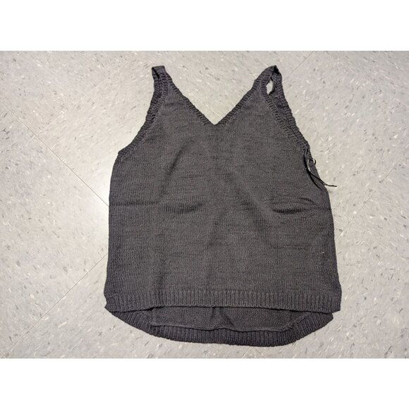 DYI Women's Sweater Tank Top Black Size Large - Picture 6 of 9